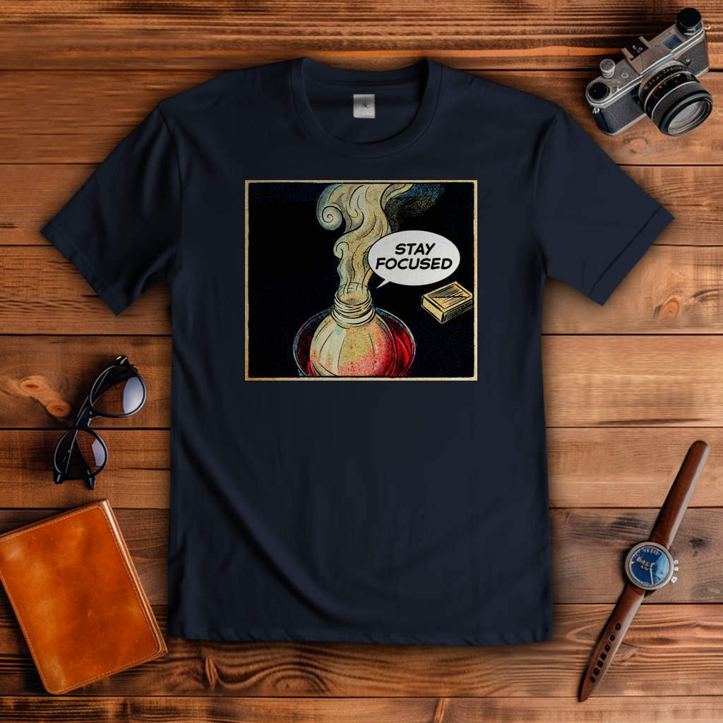 The Vibe | Stay Focused Pop Art | T-shirt Streetwear