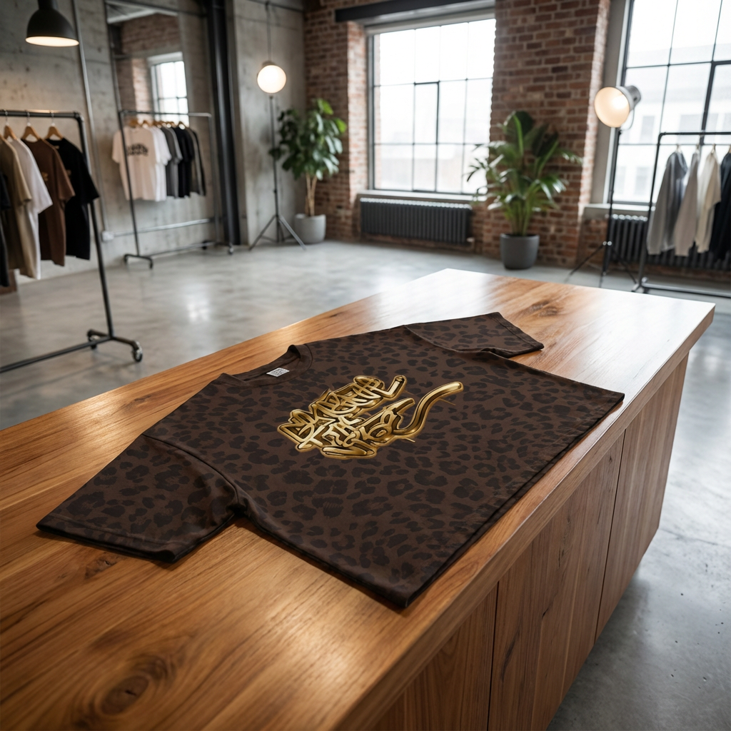 The Vibe | Gem Camo | Koszulka Boxy Loose